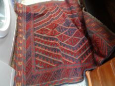 A Gazak rug, 118 x 118cms