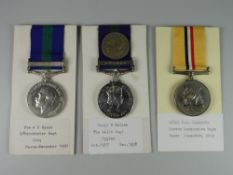 GEORGE V GENERAL SERVICE MEDAL with single clasp Iraq, engraved 88904 Private A S Eynon,