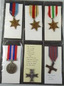 WWII PERIOD MEDAL GROUP awarded to BDR. B Pilat of the five light & aircraft regiment comprising