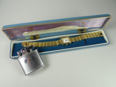 A Sekonda ladies wristwatch together with a small lighter