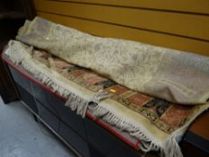 Parcel of three modern rugs