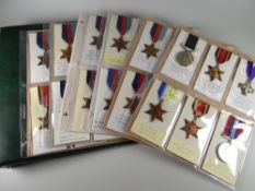 ALBUM OF WWII PERIOD MEDALS concerned with the campaign in Burma 1941-45 including British Indian