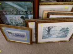 Small parcel of paintings and prints