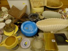 Good parcel of breweriana, planters, onyx, enamel bin etc