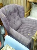 Good modern wingback armchair