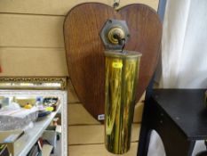 Interesting trench art 'gong'