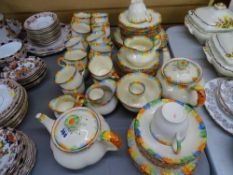 Grindley and similar Art Deco style teaware