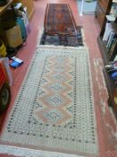Parcel of three rugs