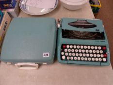 Cased vintage typewriter by Smith Corona