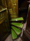 Modern reproduction library steps