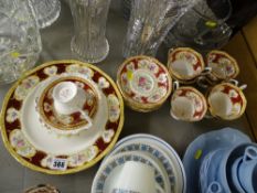 Parcel of Lady Hamilton teaware