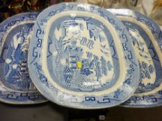 Three good dresser platters