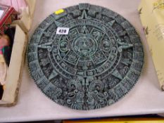 Eastern calendar plaque