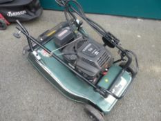 Hayter Harrier 56 electric start petrol lawnmower
