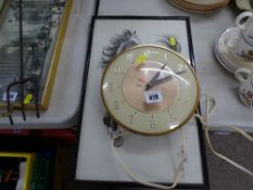 Vintage Metamec wall clock