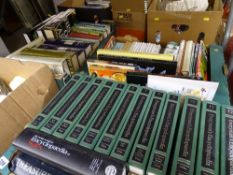 Twelve volumes of 'Everyman's Encyclopaedia' and other reference books