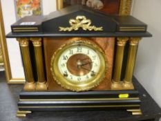 Fine looking slate mantel clock