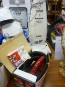 Panasonic upright 1600w vacuum cleaner and a Dirt Devil Handy Zip vacuum cleaner E/T