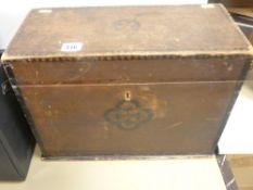 Interesting wooden box