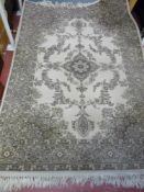 Super Keshan tassel ended rug