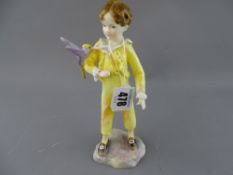 F G Doughty Royal Worcester figurine 'Parakeet', no. 3087