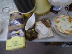 Small parcel of mixed porcelain and a 'House of Valentina' porcelain doll