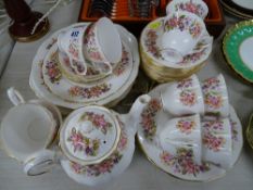 Parcel of Colclough teaware