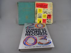 Three Guinness World Record books, 1955 with foreword by the Rt Hon Earl of Iveagh, the two others