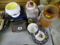 Decorative china items including Aynsley, Coalport etc