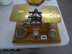 Good set of postal scales and weights