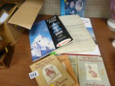 Parcel of mixed ephemera, items relating to Liverpool, Beatrix Potter vintage publications etc