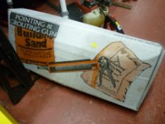 Pointing and grouting gun