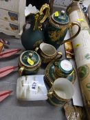 Oriental part coffee set etc