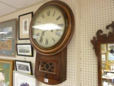 Early pendulum wall clock
