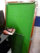 Joe Davies billiard table, Bagatelle board etc