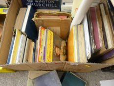 Box of books, magazines and booklets, various subjects