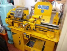 Excellent Box-Ford metalwork lathe with accessories E/T