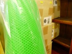 CATERING EQUIPMENT - Tablecraft 2ft x 40ft green bar shelf liner (one roll per box) - seventeen