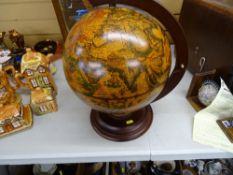 Reproduction tabletop globe