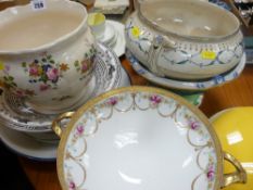 Quantity of mixed pottery including Nant Garw server etc