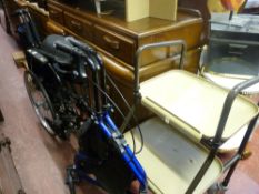 Wheelchair and a mobility walker etc
