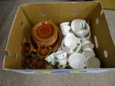 Parcel of Crown Royal teaware, Royal Vale teaware etc