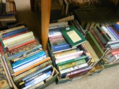 Four boxes of historical and other books including volumes of 'The International Library of Famous