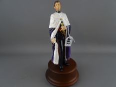 Royal Doulton limited edition (119/1500) figure 'HRH The Prince of Wales' HN2883, on a wooden plinth