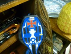 Steerable skateboard and a hanging mask