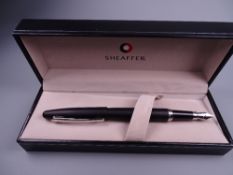 Modern Matt Black Sheaffer VFM fountain pen in box