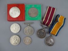 COINS & MEDALS - A United States half dollar, 1968, a cased Maria Teresa believed silver coin 1780