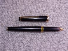 Montblanc Meisterstruck fountain pen No 12 with hooded nib