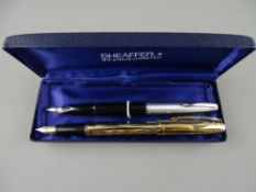 Sheaffer pens - Prelude fountain pen and a 440 (Quasi-Imperial) fountain pen (boxed)