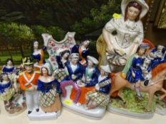 Good quantity of Staffs flatbacks